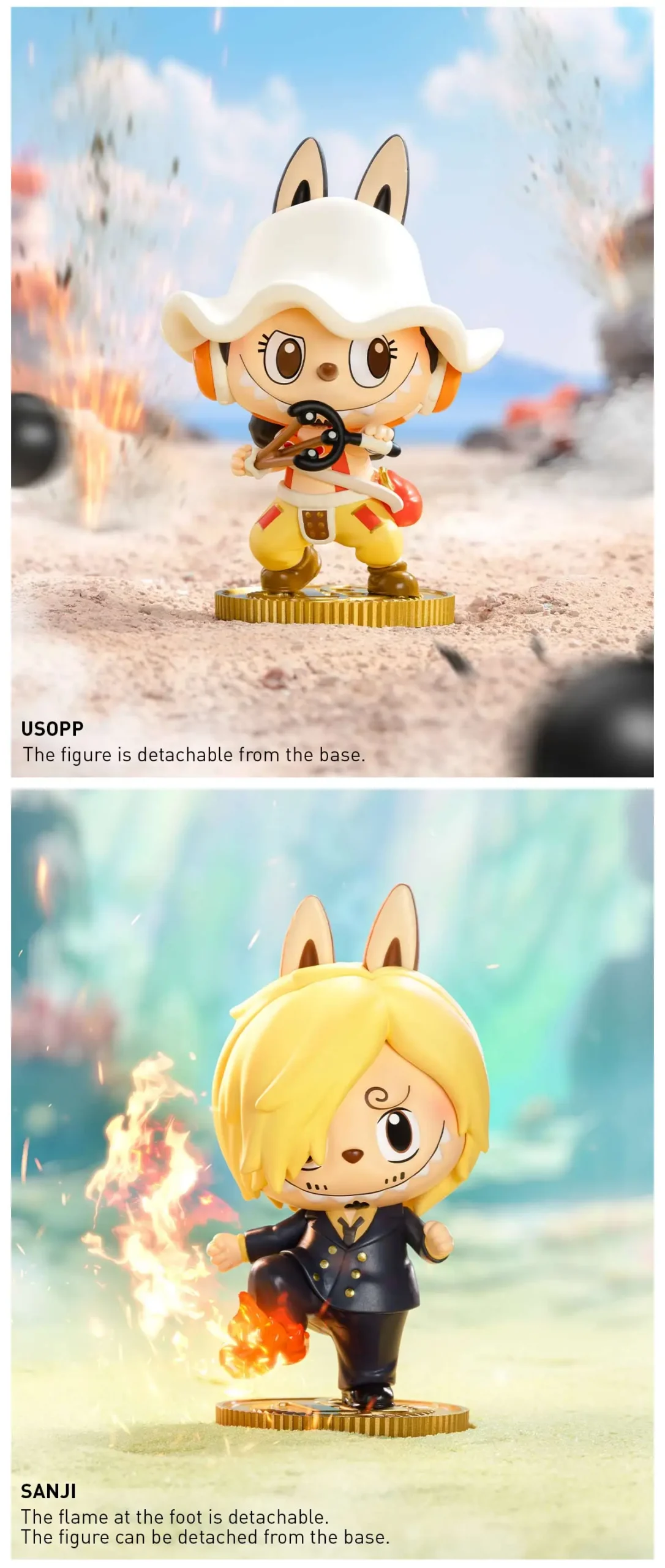 [Labubu THE MONSTERS x One Piece] 聯乘系列模型 | 1件