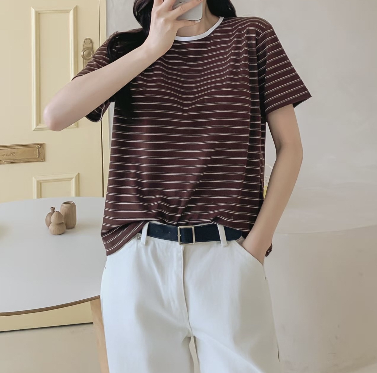 Made in Korea 🇰🇷彈性幼間top