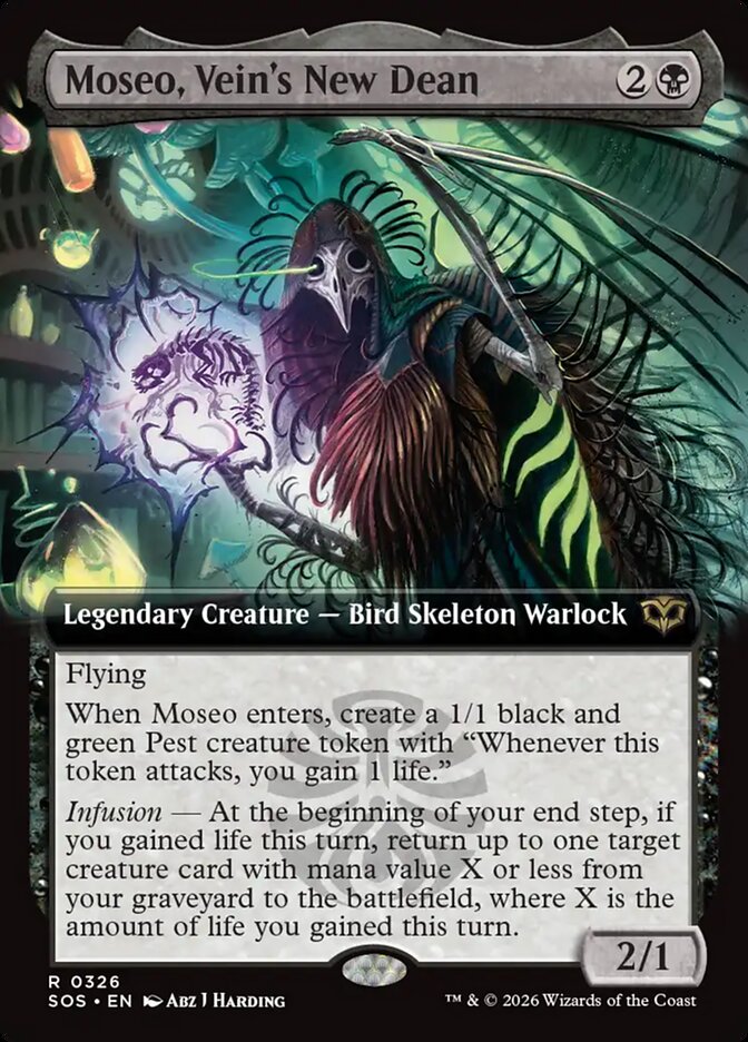 [EN] [Foil] Moseo, Vein's New Dean [SOS-326] R