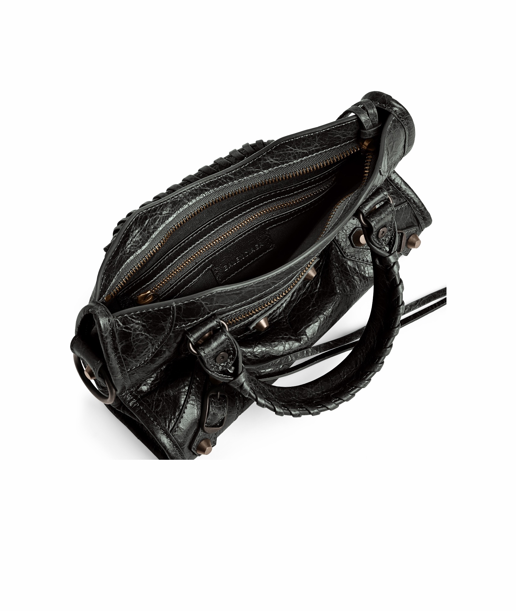 Balenciaga 女士 Le City 迷你拉鍊單肩包均碼碼MINI、23.8cm*6.3cm*16cm