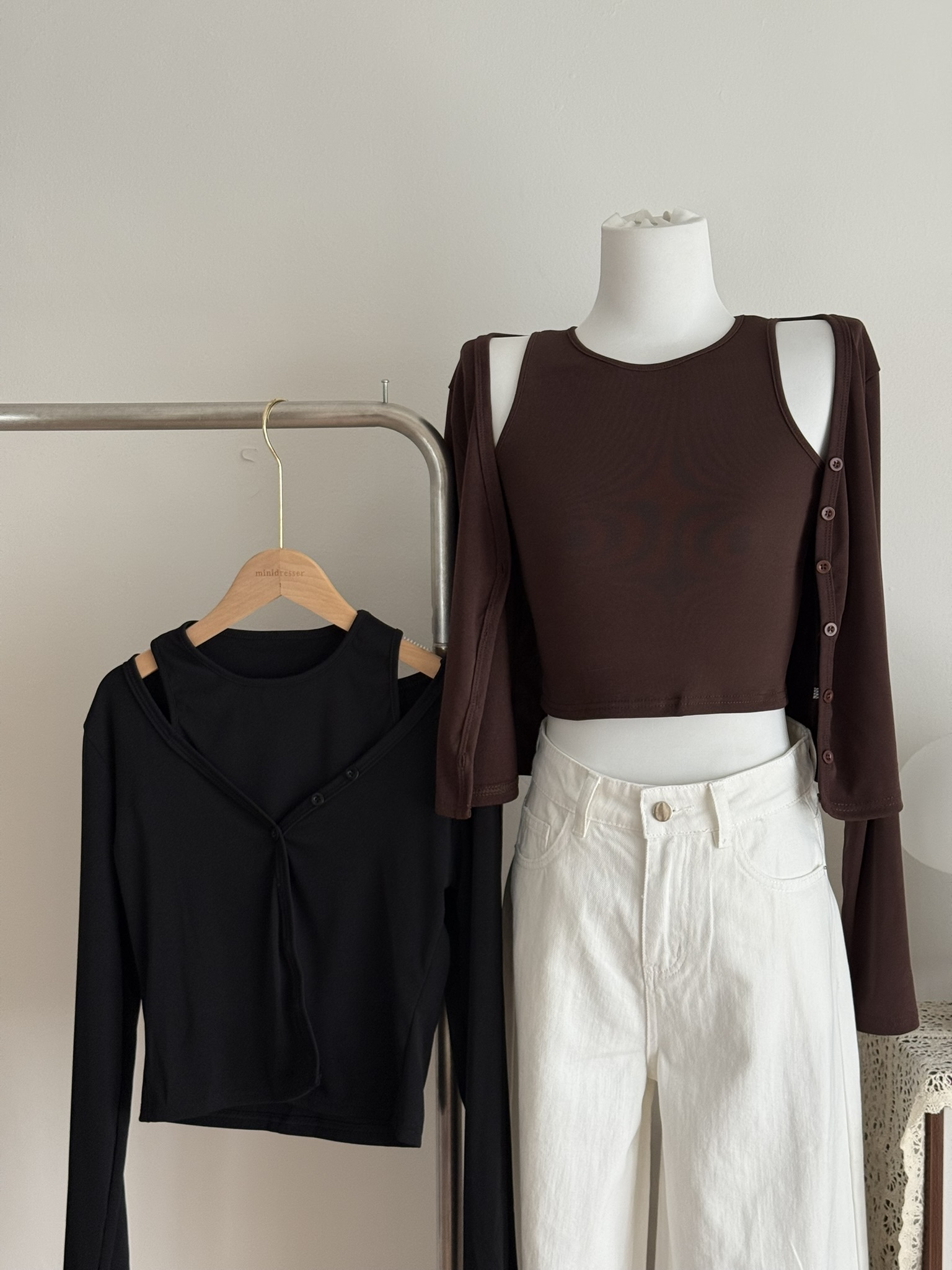 Eden Two-piece Set | Brown