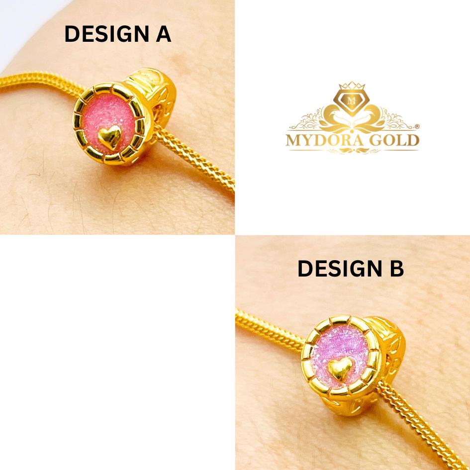 MYDORA Bead Stylish Lovie Ring (5G) l EMAS 916/22K