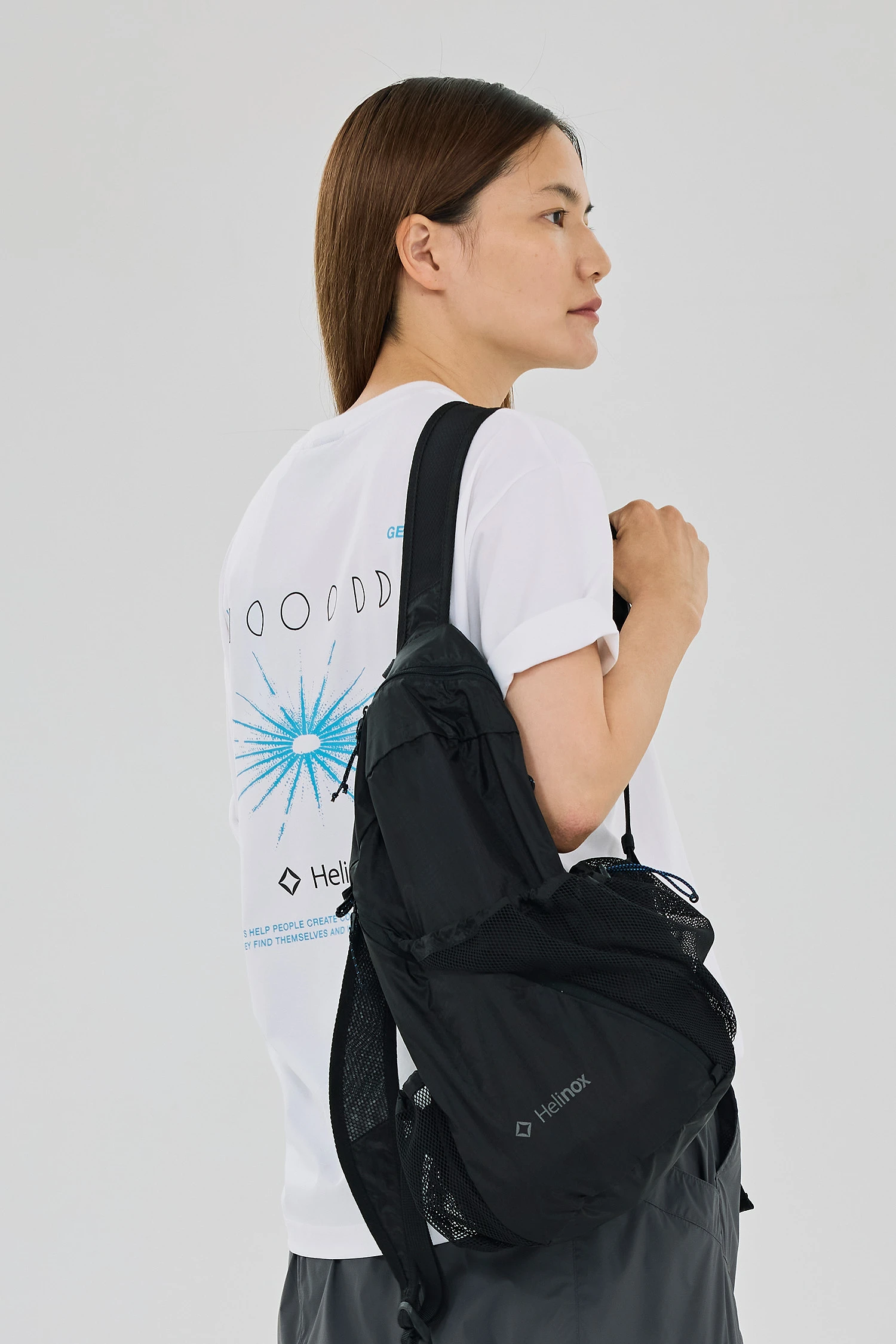【韓國代購】【韓國限定】Helinox Wear Eclipse Lightpack 15L_Black