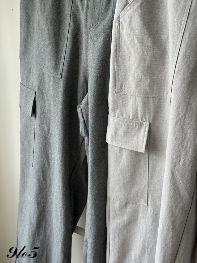 S1910 Cargo cotton long pants - 4 Colors 