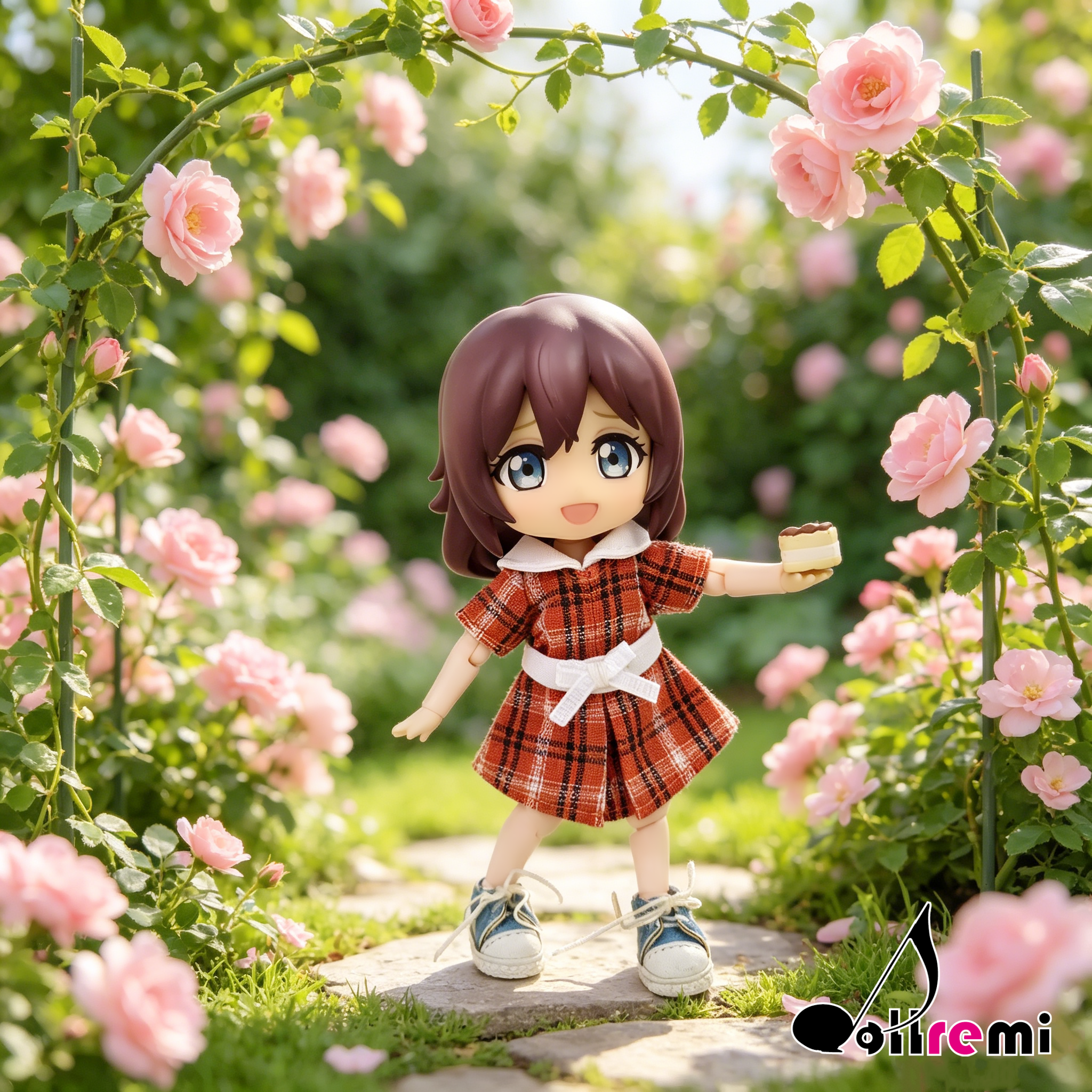 【dollremi】(OB0889) 格子連身裙 Plaid Dress