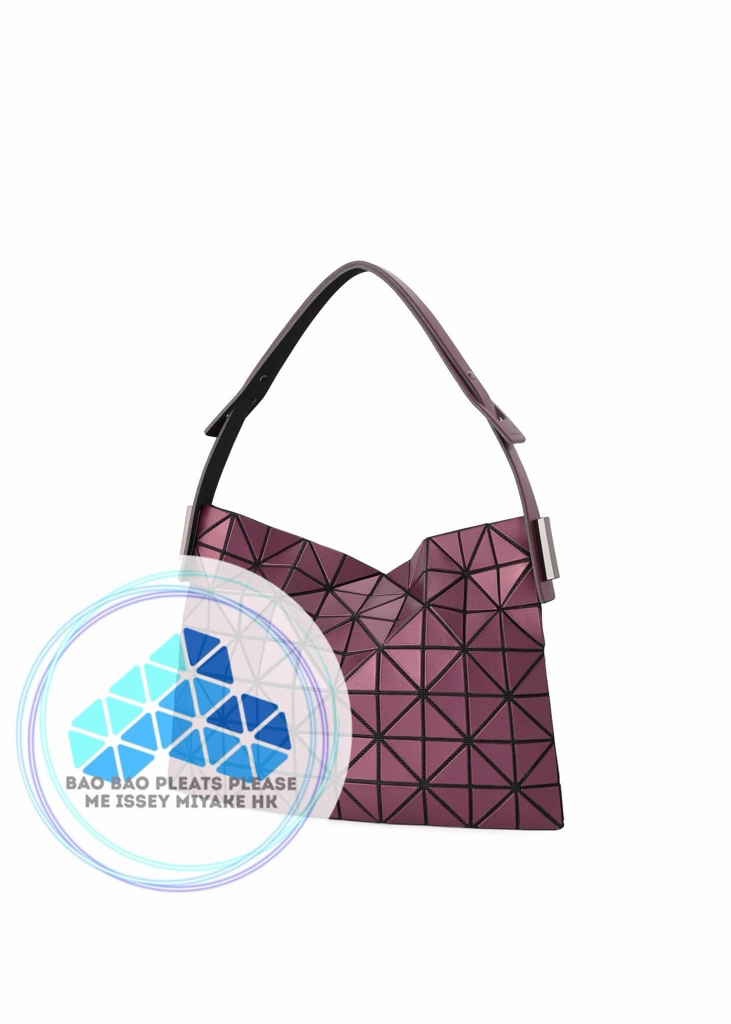 BAO BAO Baguette法式金屬色shoulder top handles bag 
