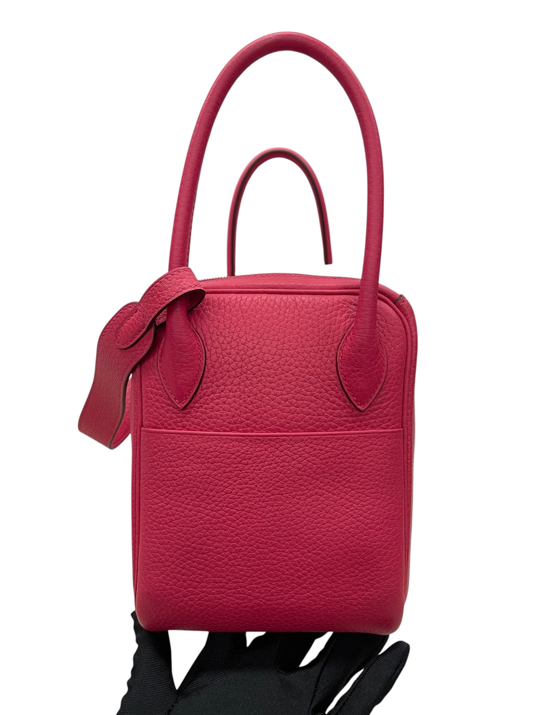 Pre-Owned HERMES Lindy26 / Stamp D / Rose Extreme / Product Code: 082601