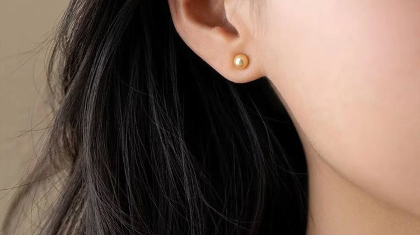 6.5-7mm日本Akoya無調色羽皇金海水珍珠 