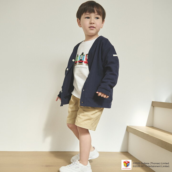 🇯🇵預訂 日本直送🇯🇵Petit Main x Thomas湯瑪士小火車系列四色刺繡短袖T恤