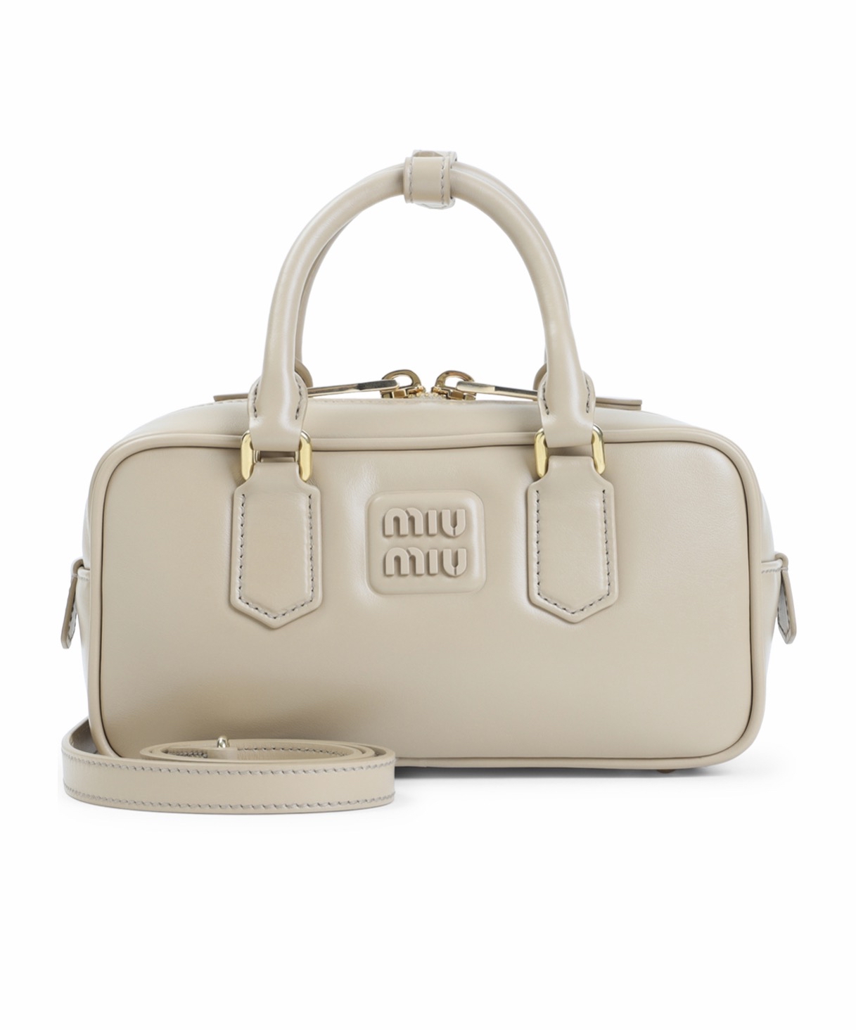 Miu Miu 女士 Arcadie拉鍊單肩包均碼碼10.5cm*22cm*7.5cm 