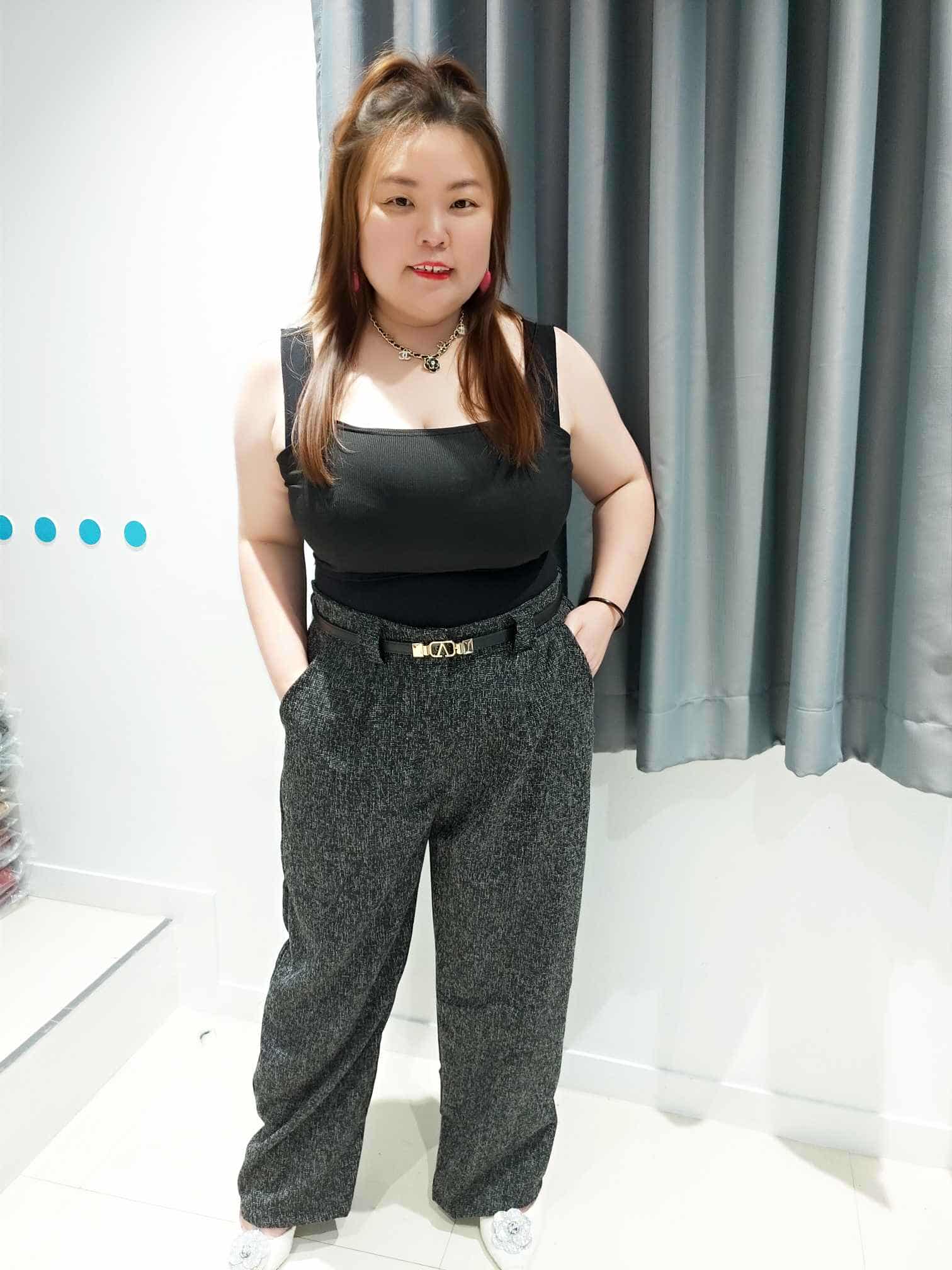 DOC09 小香风设计长裤