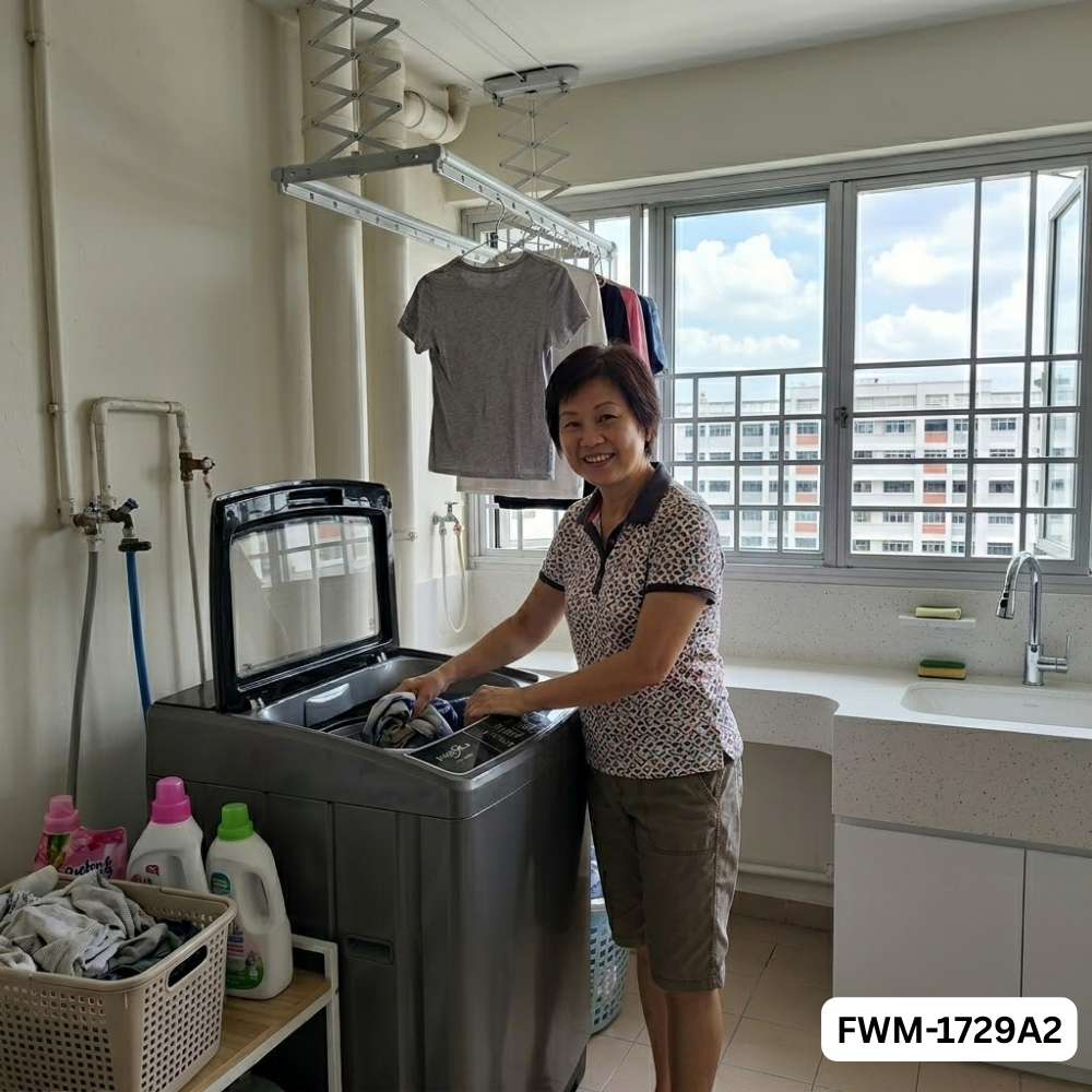 Farfalla 8kg Fully Automatic Top Load Washing Machine FWM-1729A2 EOS