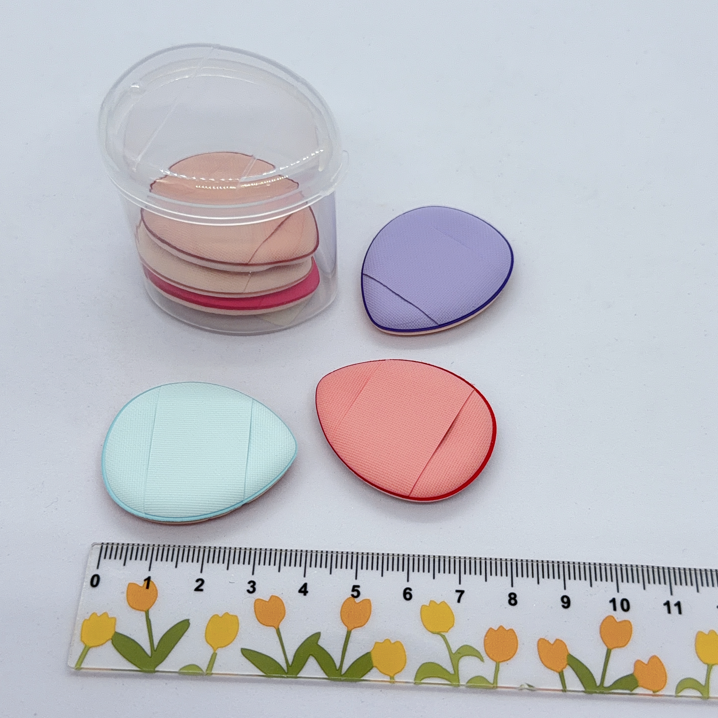 Soft Cushion Mini Puff Set 迷你柔軟氣墊粉撲組 - 6pcs/set