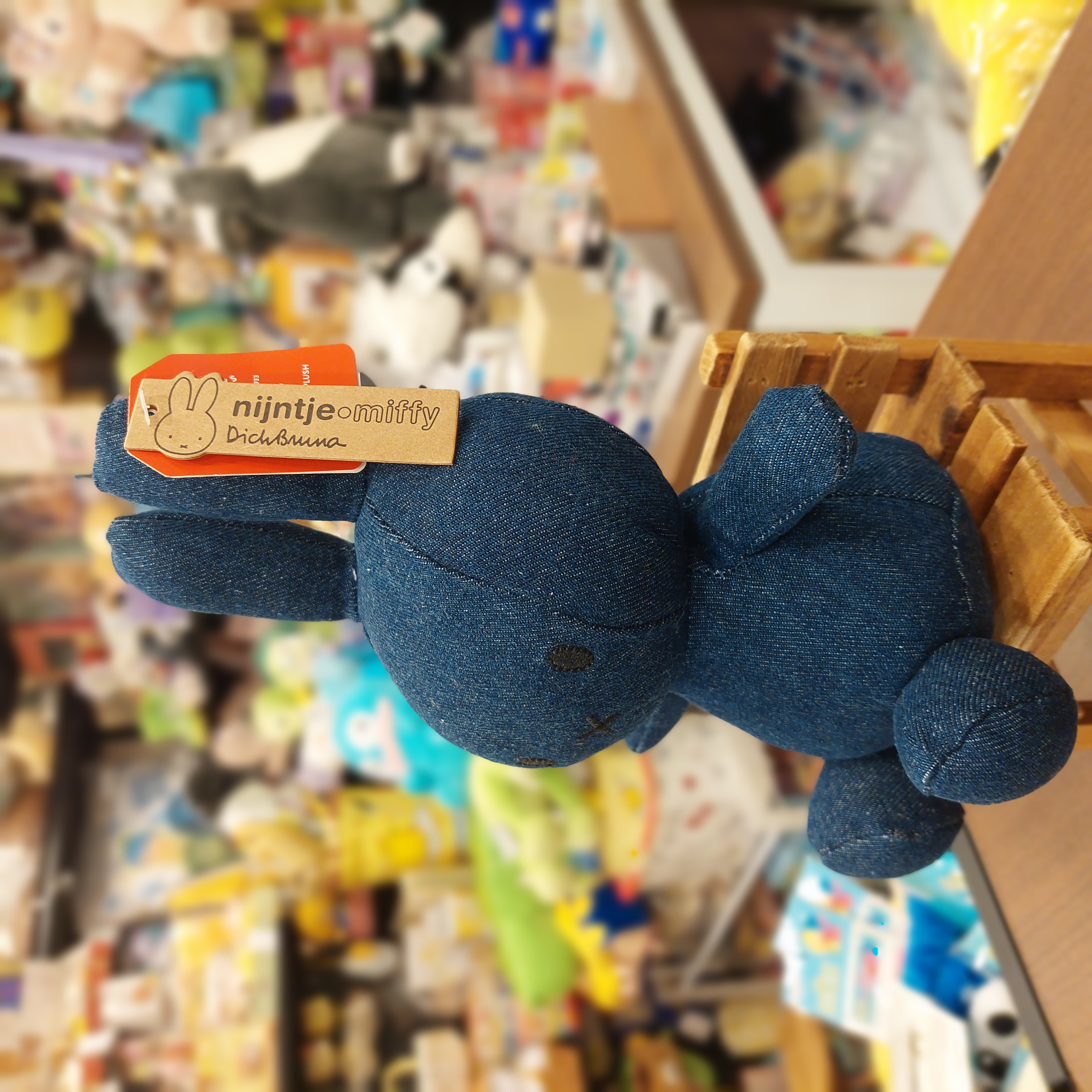 日版 牛仔布料 Miffy 公仔 約25cm