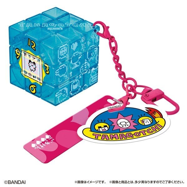 (預訂訂金 $100) (總價 $378) MegaHouse RUBIK's ID Tamagotchi 他媽哥池 鎖匙扣 (原盒6盒) (1套6款) (行版)