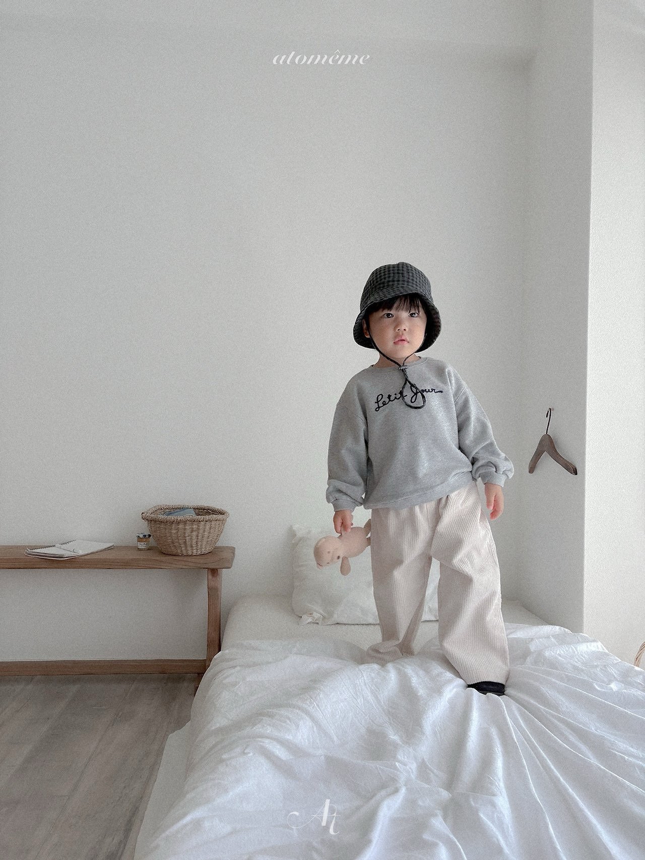 Atomeme | Bunny brown stripe pants