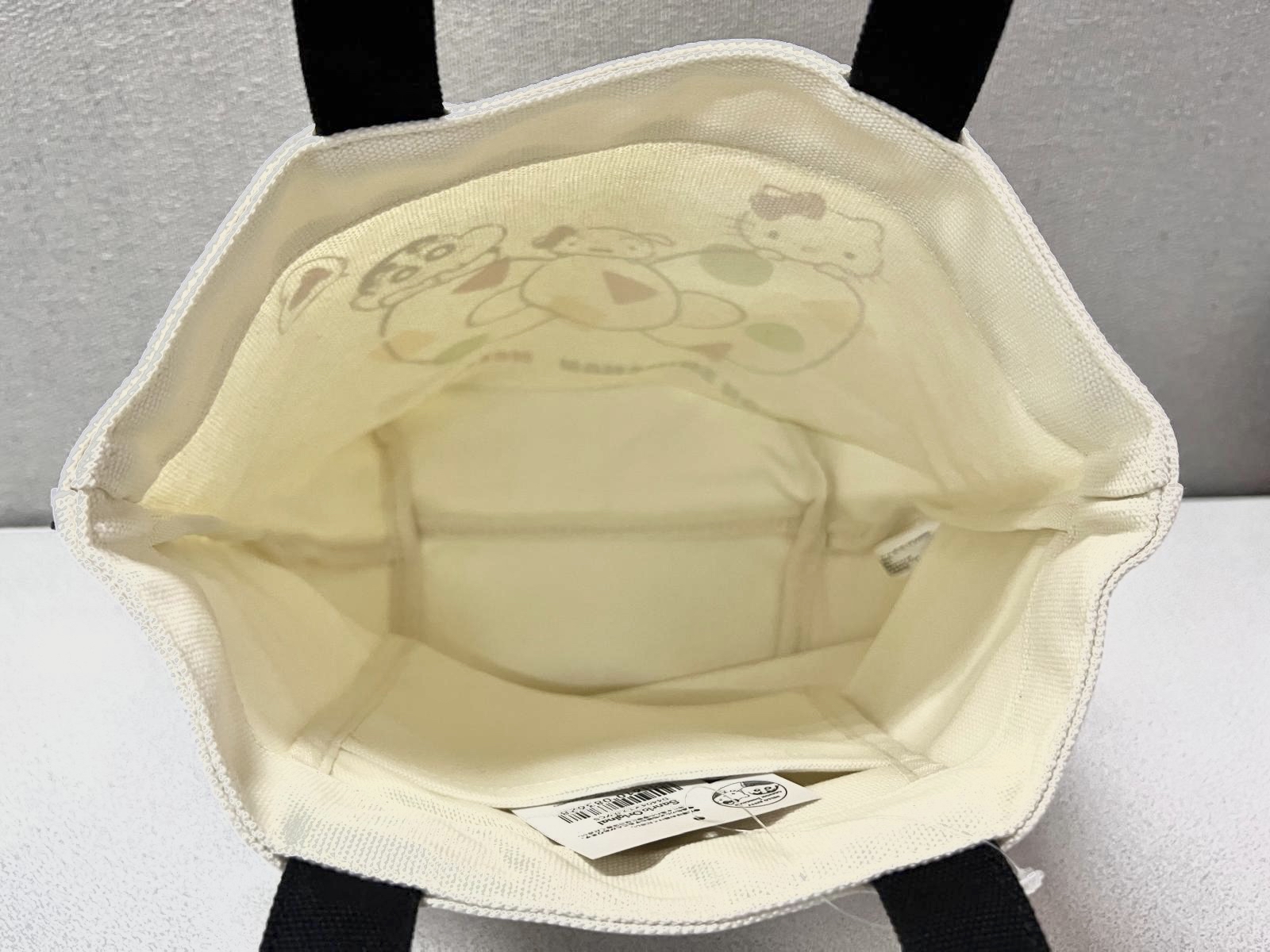 🎌日本直送🎌蠟筆小新x Hello Kitty 厚身帆布手挽袋 