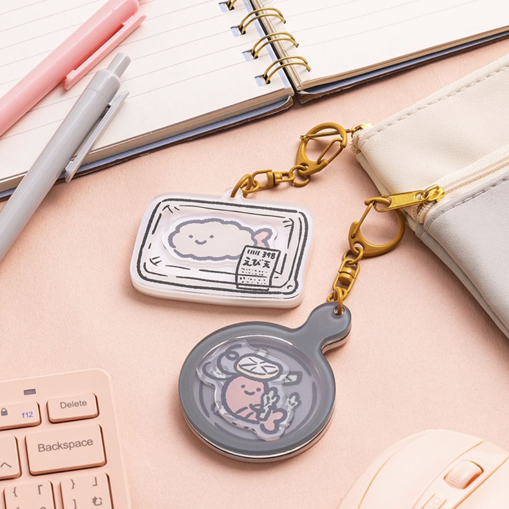 白虎與黑虎蝦 匙扣｜預訂