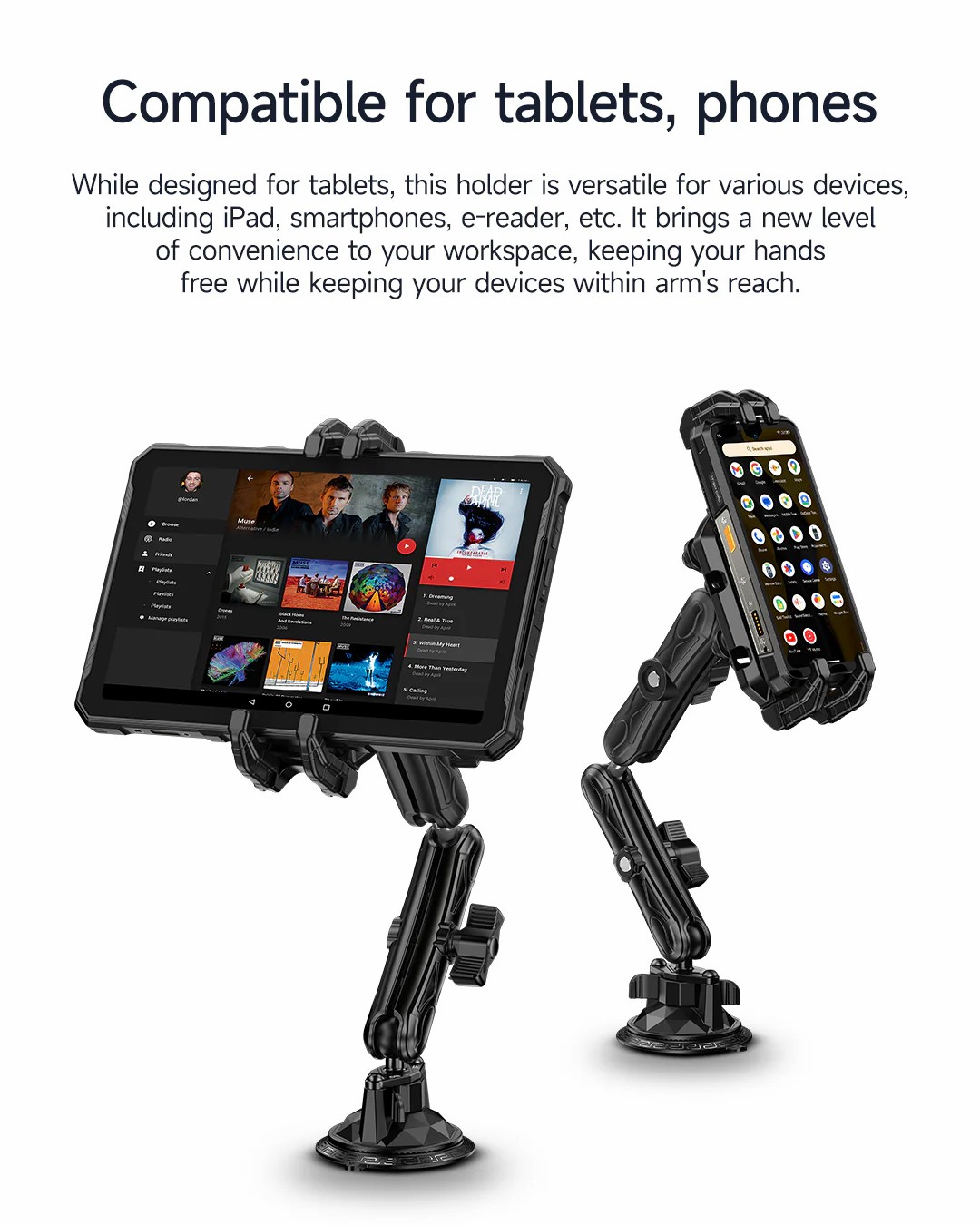 Ulefone Armor Mount Max Tablet Holder For Car/Truck 車用平板支架
