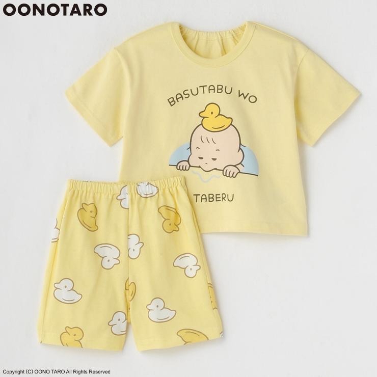 🇯🇵限量預訂 日本直送🇯🇵Oonotaro人物小鴨印花短袖家居服上下套裝