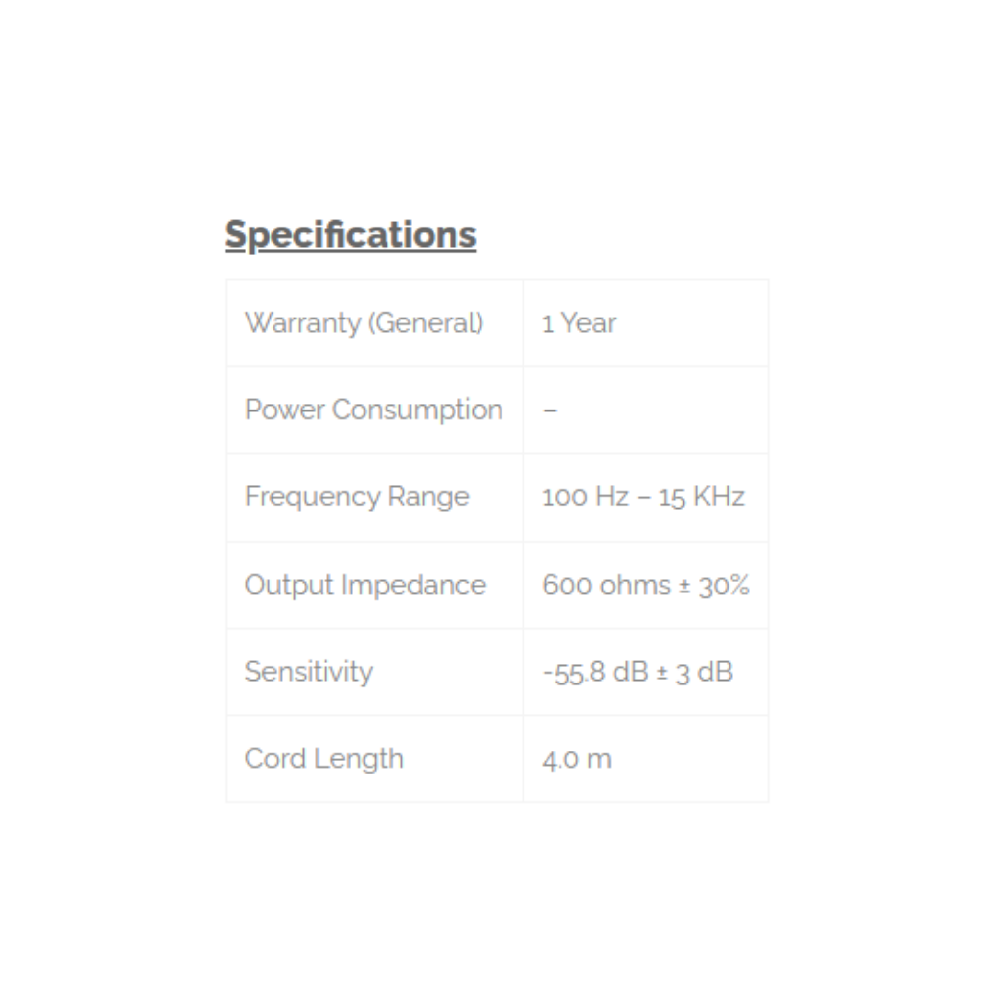 Phison Wired Microphone PMP-101