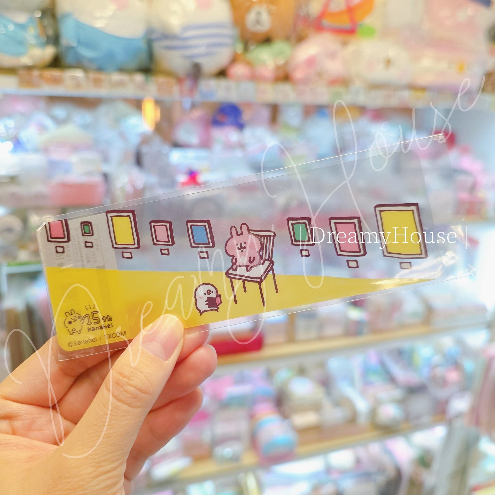日本 kanahei 🎨kanahei 15th展🎨 透明書簽 bookmark