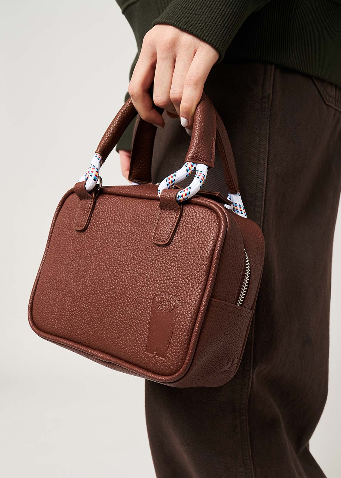 📦訂購 日本限定 graniph IKAKU Red Panda 小熊貓 PU迷你單肩包