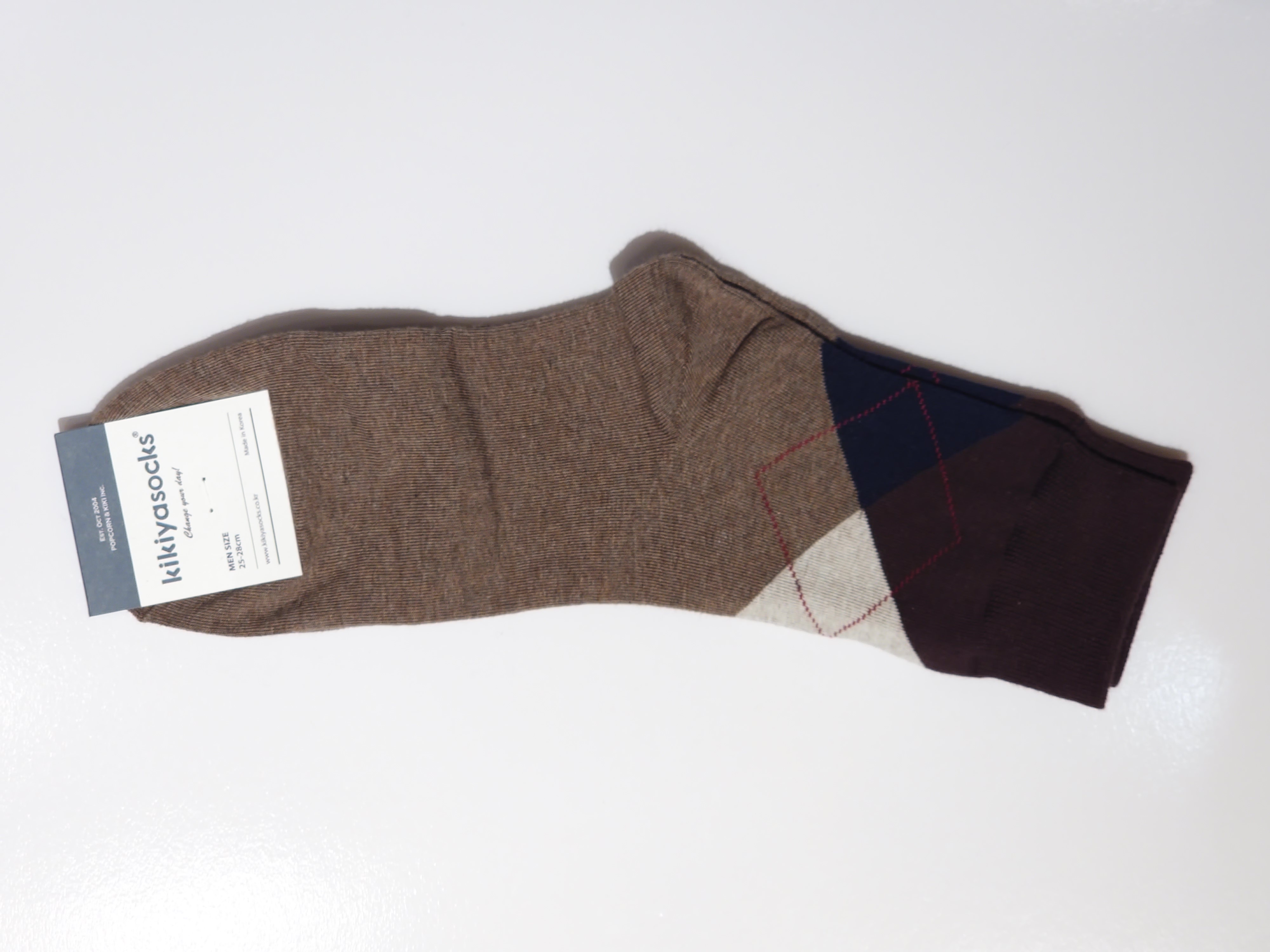 KKY Heritage Argyle Men's high socks