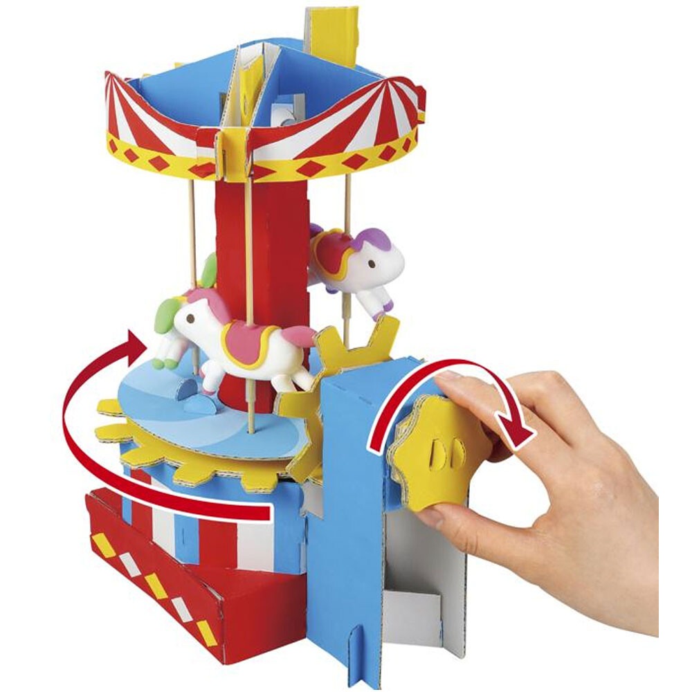 Artec旋轉木馬紙箱工藝套裝 - 03260135