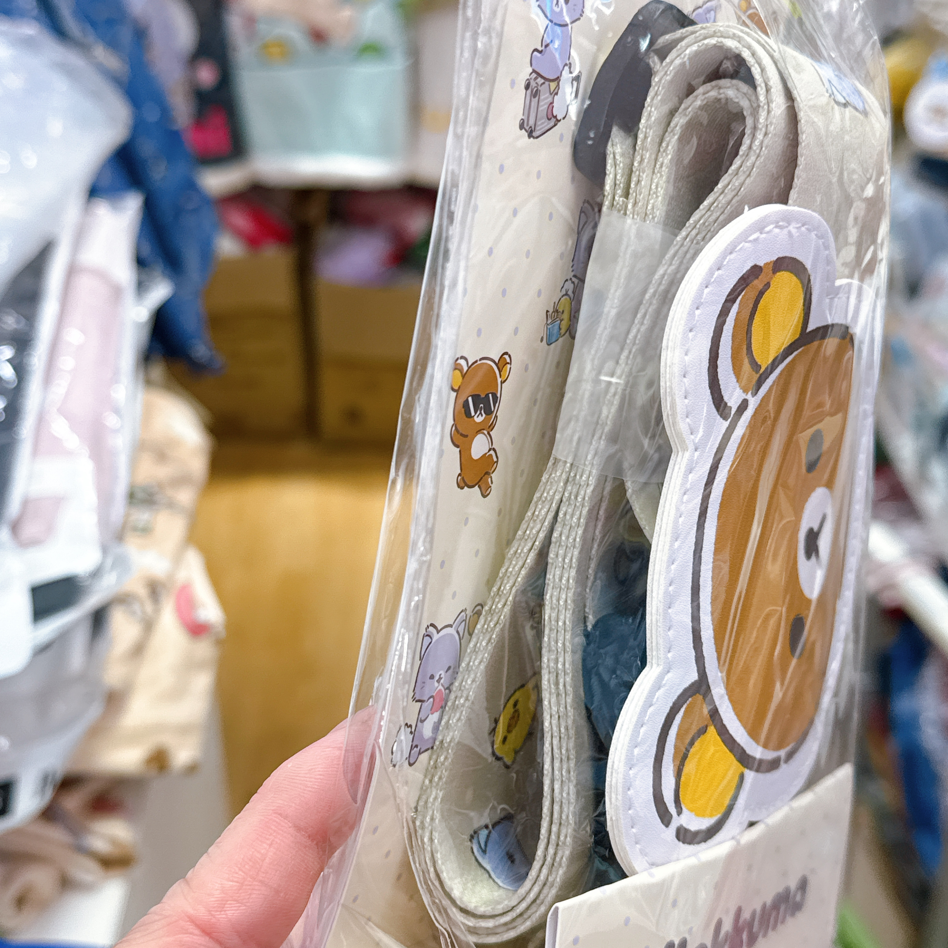 日本版鬆弛熊行李帶
