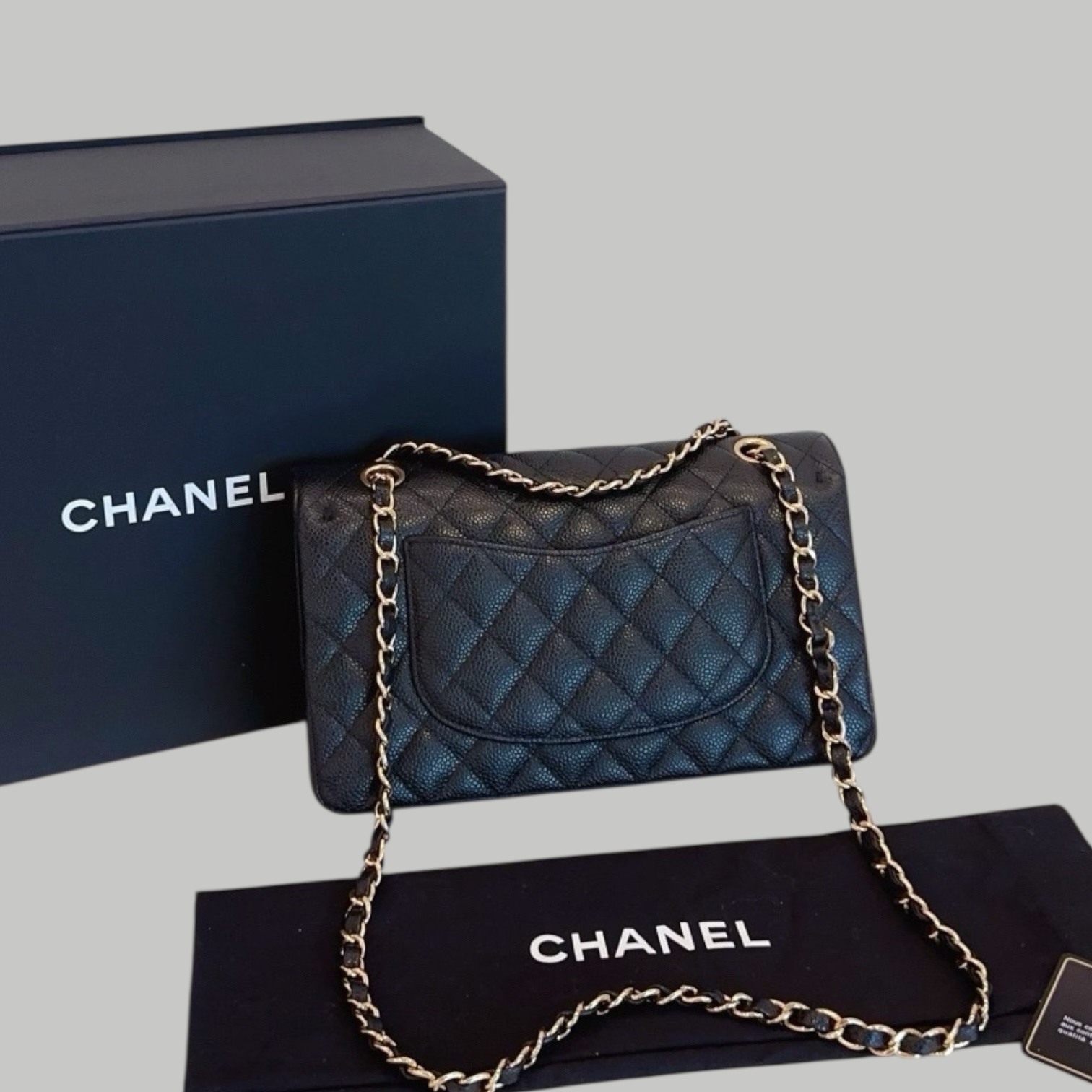 Chanel  Caviar CF25 金扣