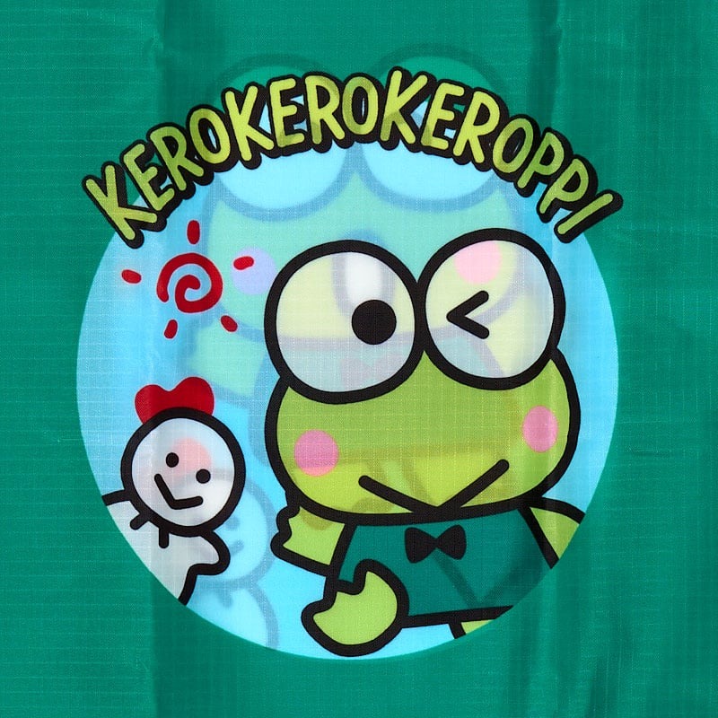 現貨｜Sanrio KeroKero Keroppi 日版 手挽 環保袋 + 收納袋 (77889-3)