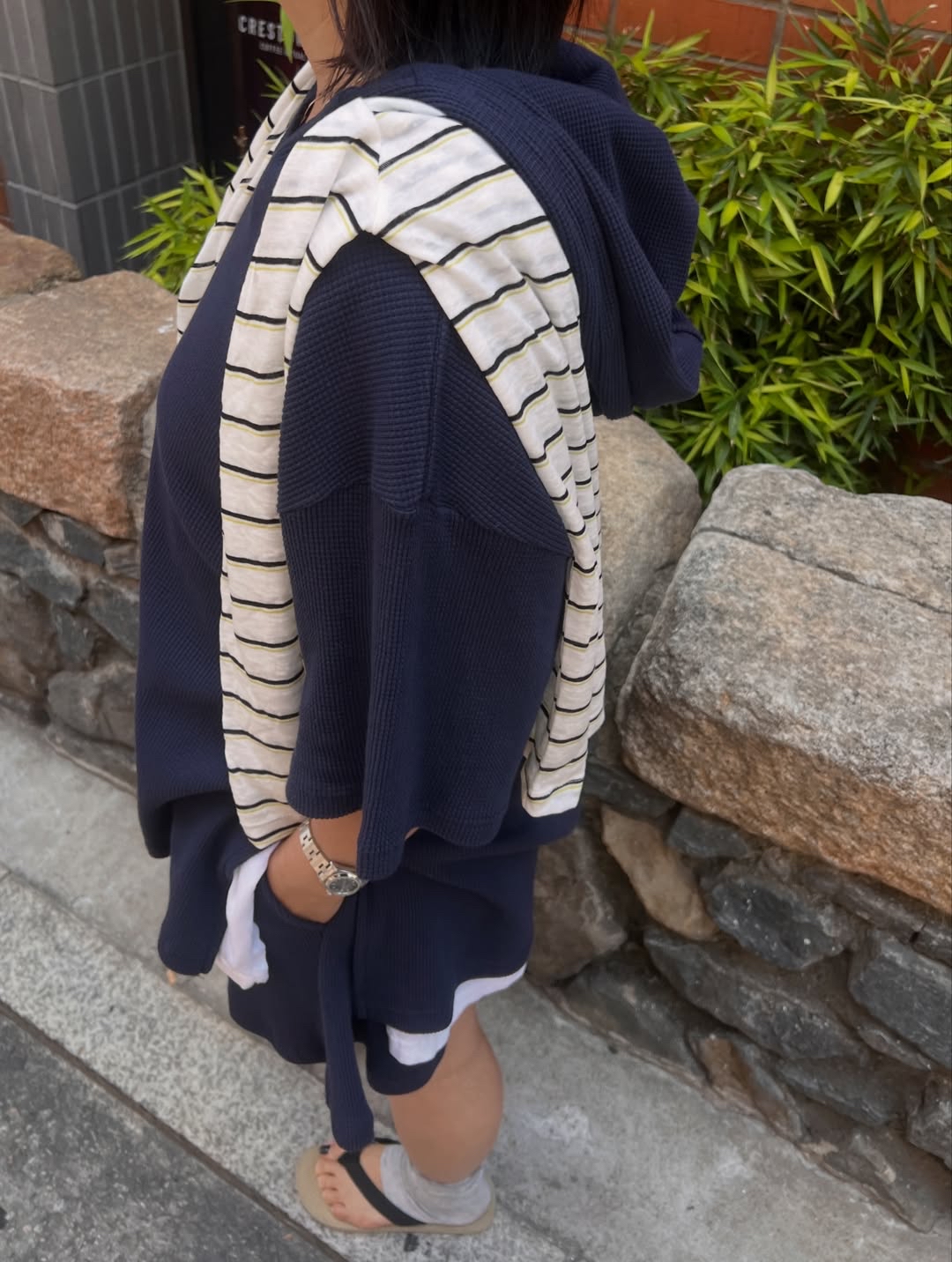 東大門女裝 | Waffle hoodie SET