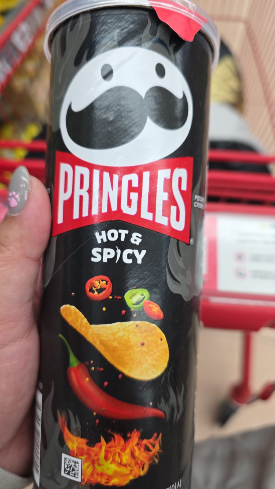 pringles hot & spicy