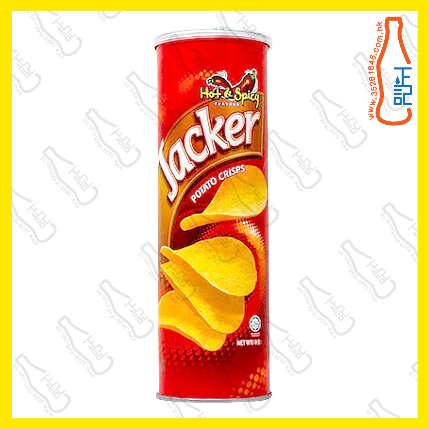 ==ORI5635 Jacker杰克牌桶裝薯片-香辣味 /筒