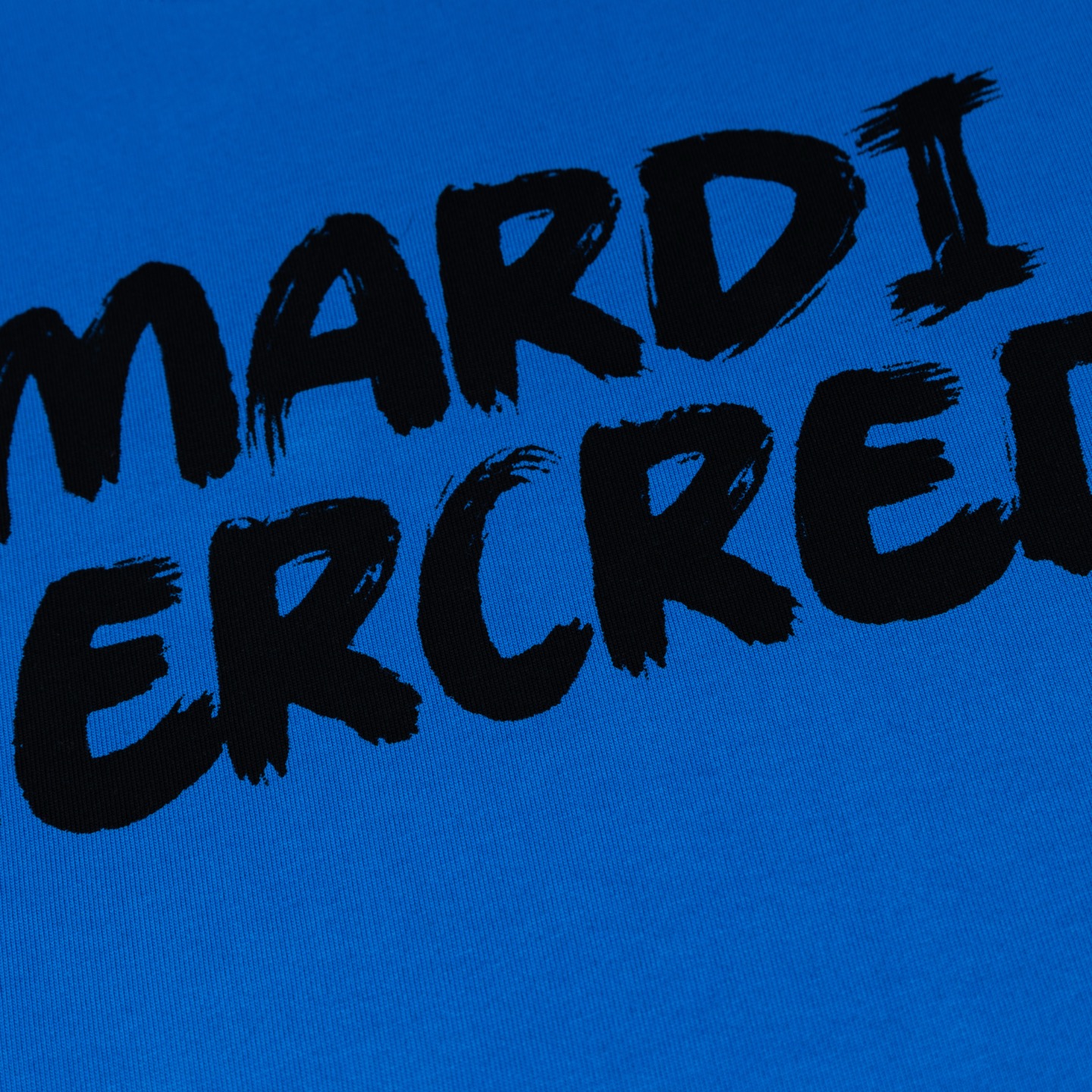 Mardi Mercredi Brush Logo Tee