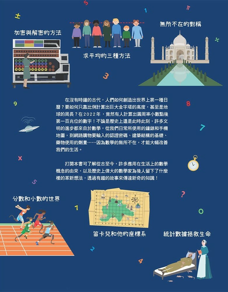 DK改變世界的數學圖鑑