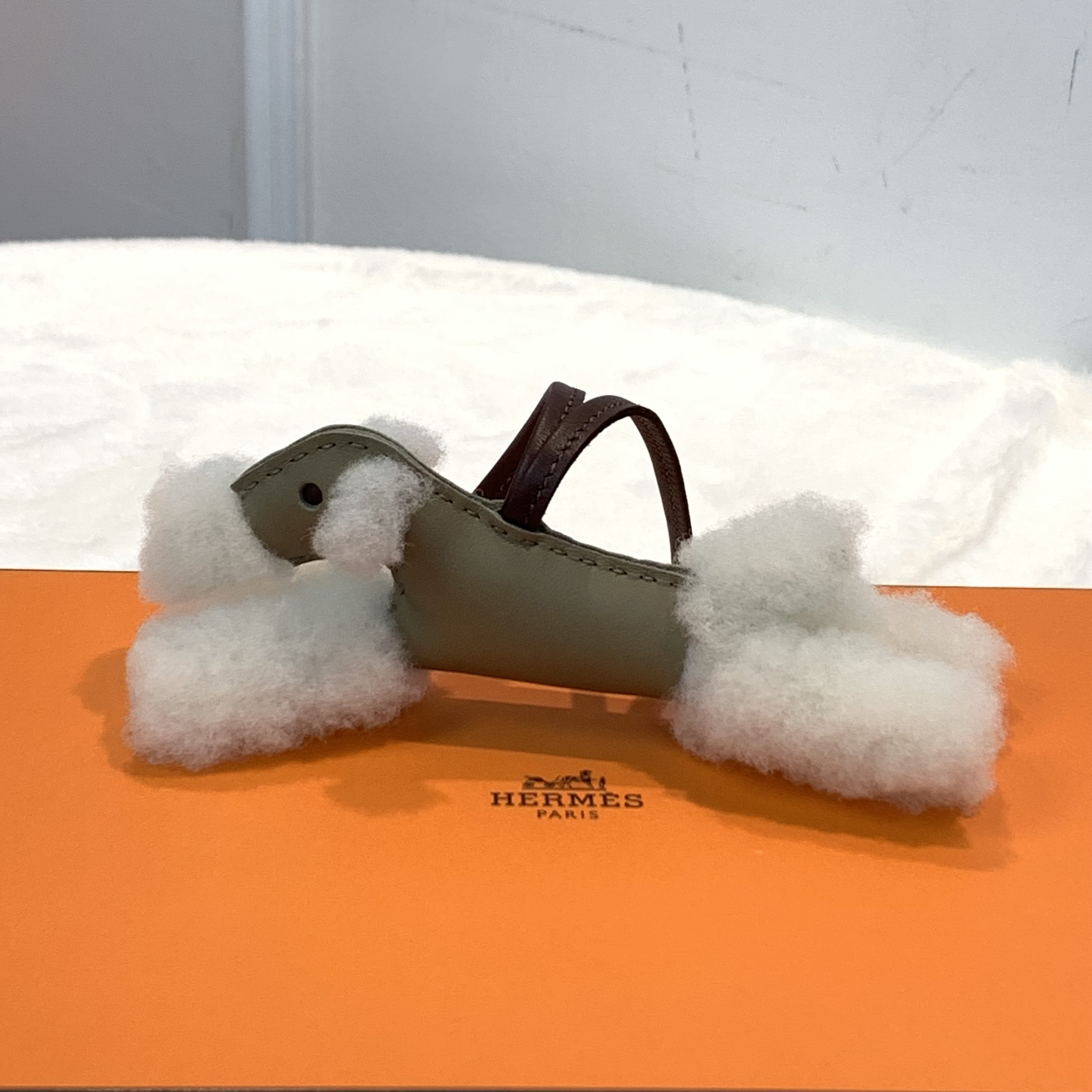 🫧full set有正單 超可愛25年Hermes Budy米色系掛件