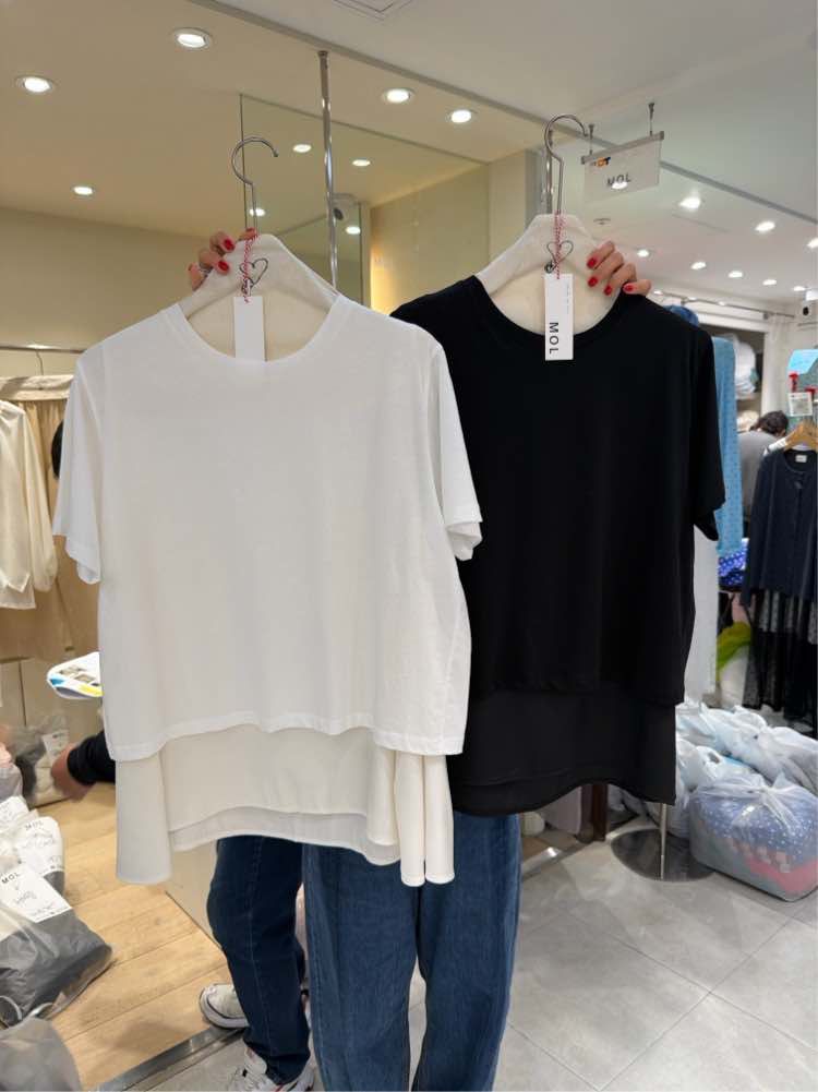 221149 背脊開叉Tee Width 56 Length 73