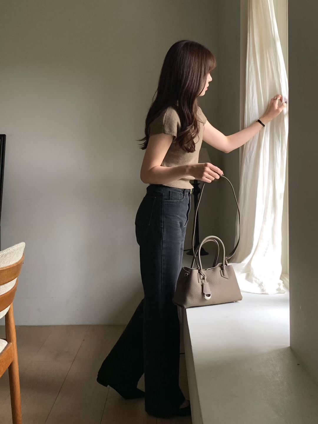 DM03_05  長柄橫Tote (4色)