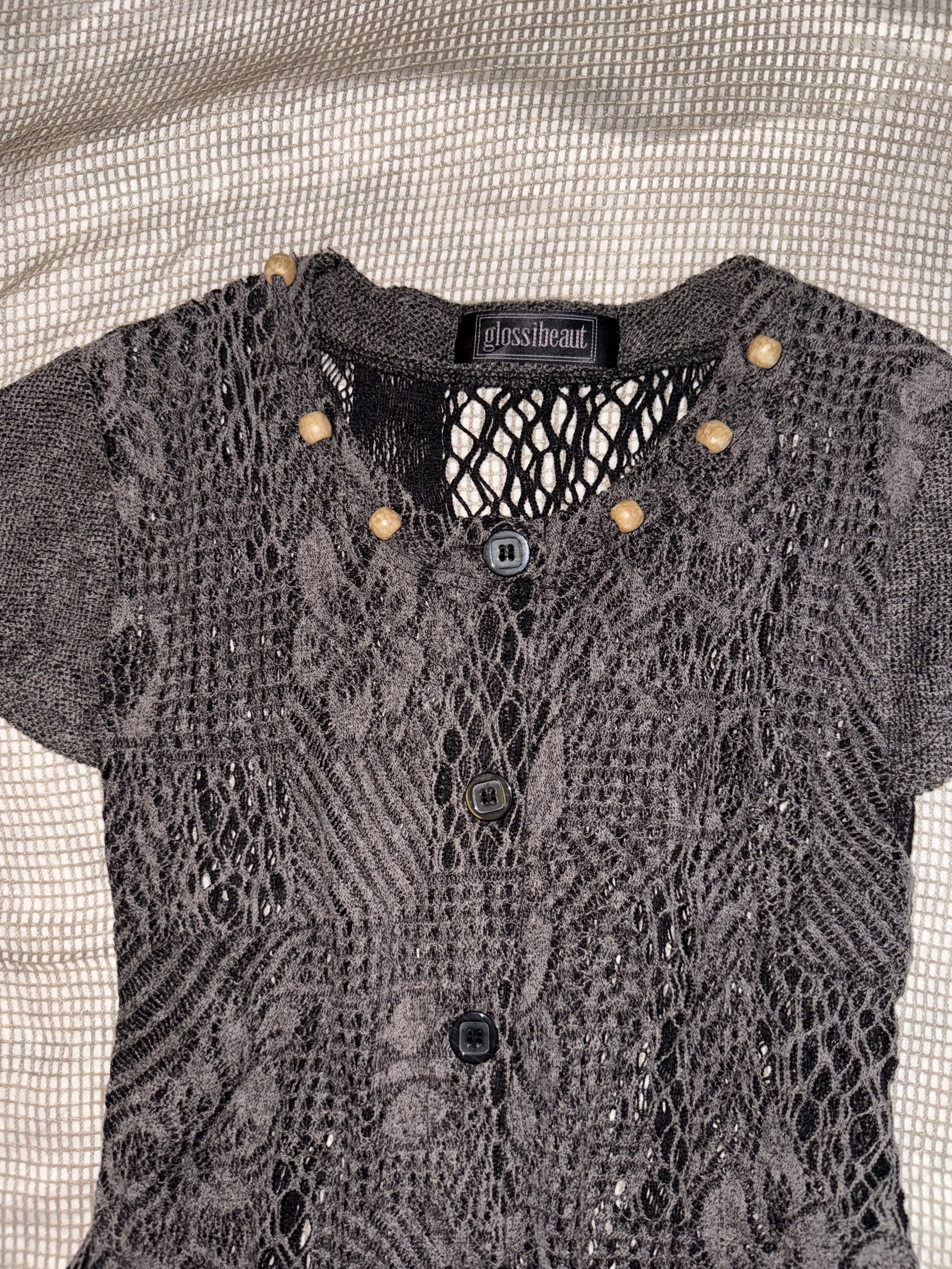 Mori x Wasteland Crochet Coat