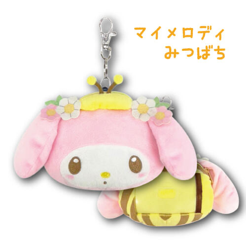 🎀【預訂】 Sanrio 春天小動物造型新宿證件套 - My Melody Bee