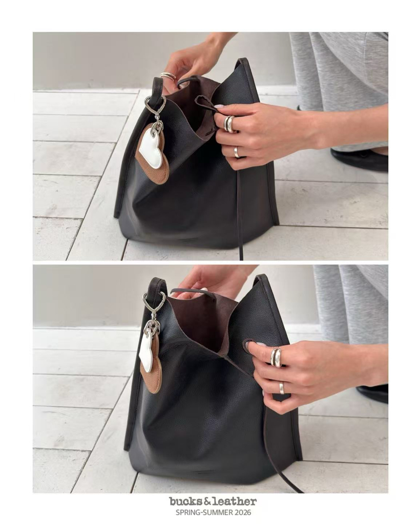 【26SS 】預訂_Flat Shoulder by Bucks & Leather