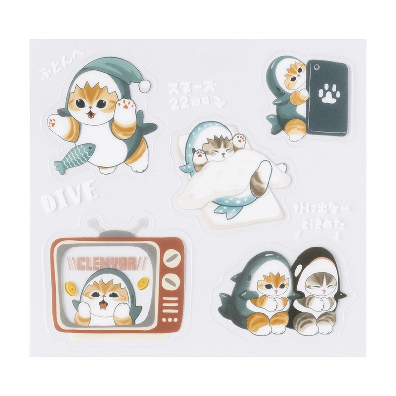 🌸 【預訂】Sticker Set - Mofusand 18/9新品