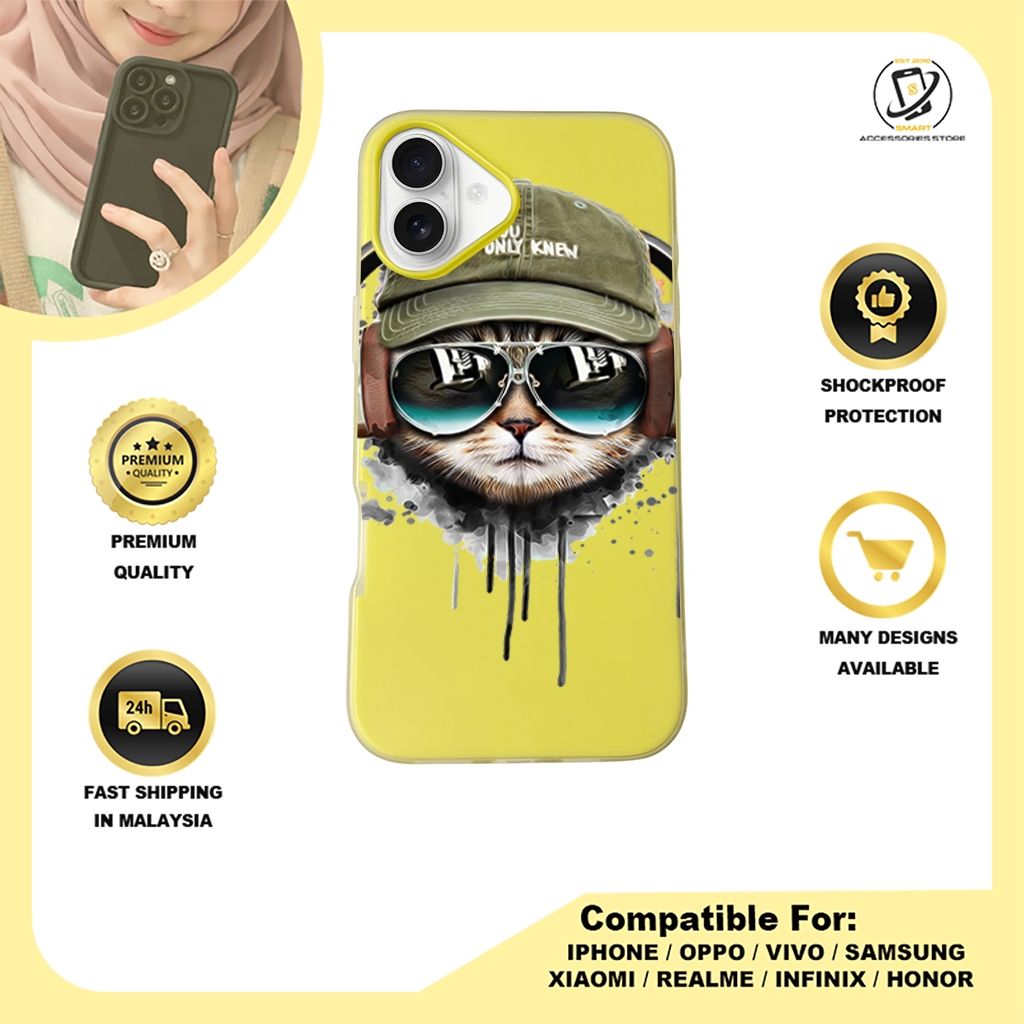 JELLY CASE PHONE FOR IPHONE - DESIGN CAT C