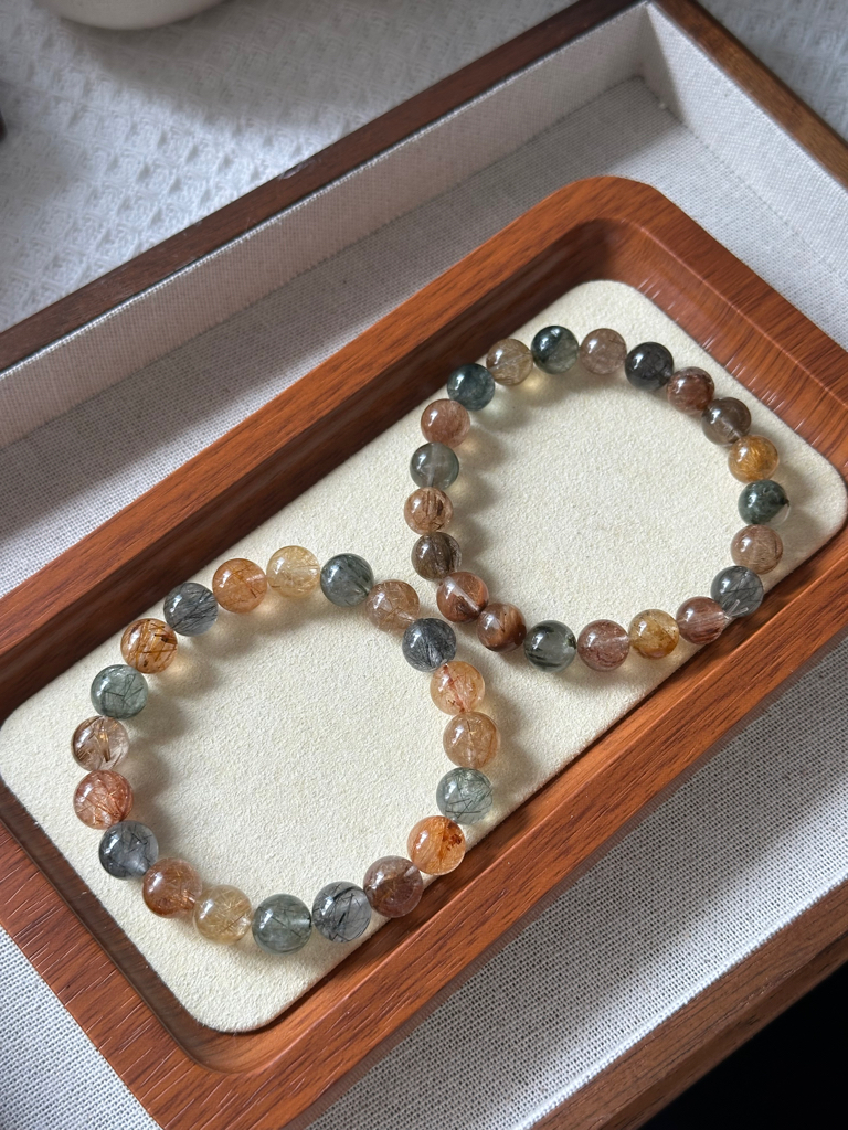 彩发晶 ｜ Mix Rutile