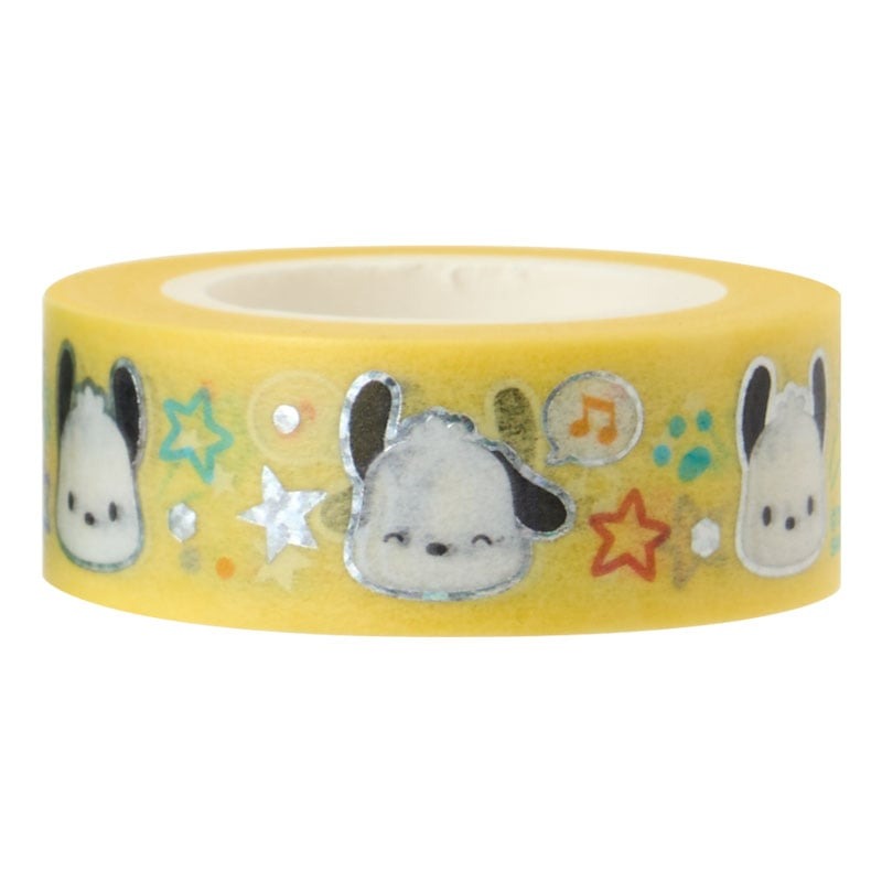 現貨｜【一套兩卷】Sanrio Pochacco PC狗 日版 紙膠帶 Masking Tape (58619-6)