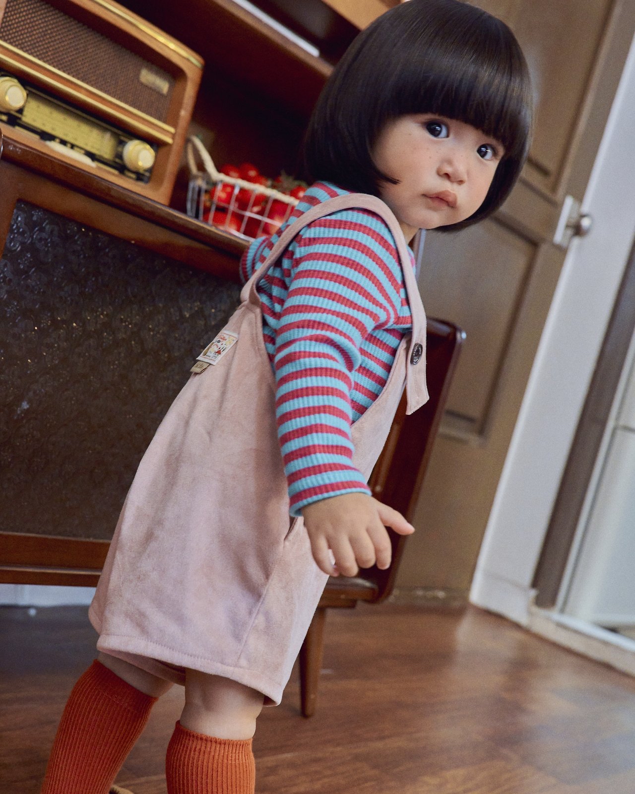 OOTT | Brownie short overalls