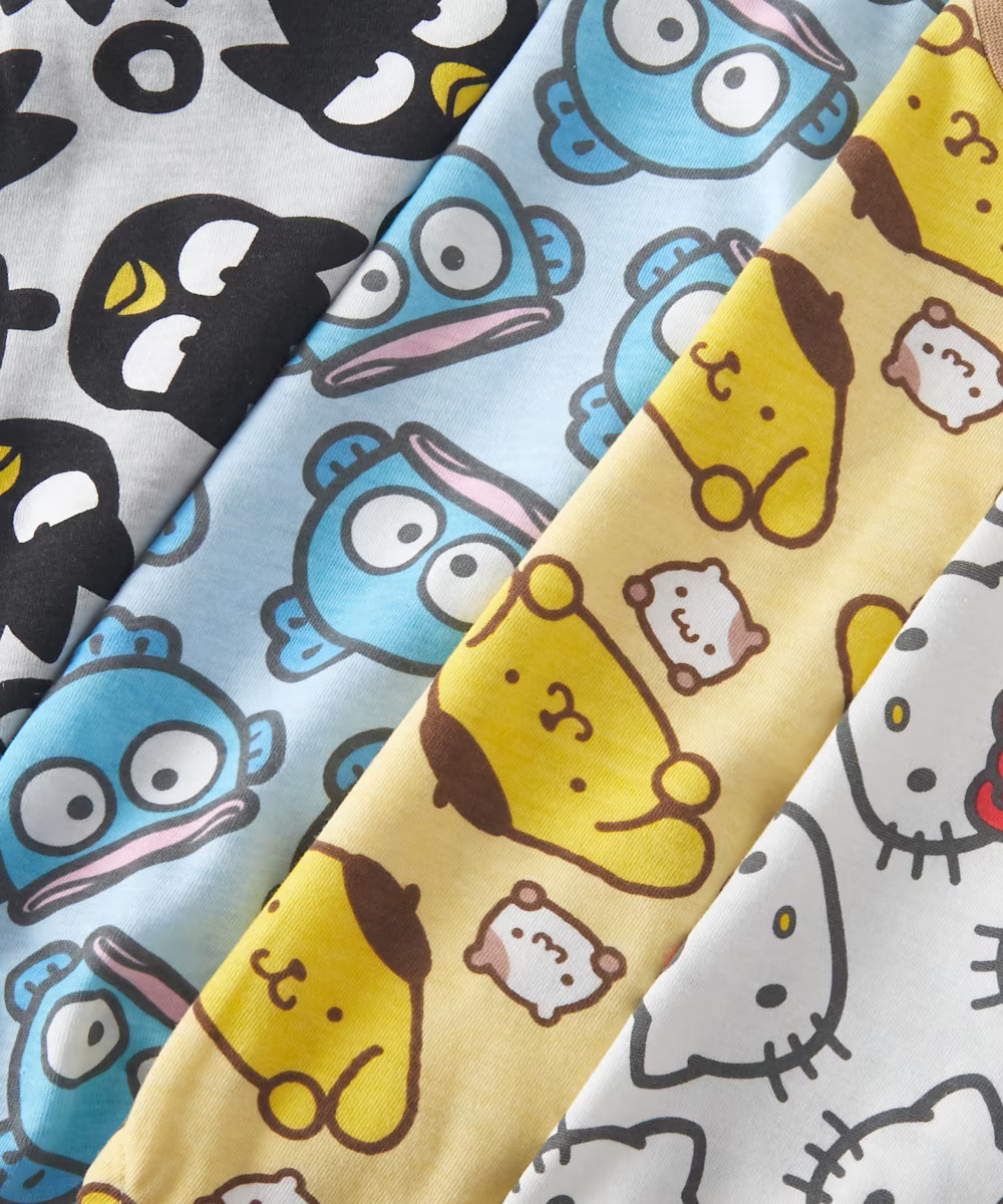 🇯🇵預訂 日本直送🇯🇵Sanrio系列四色人物滿印短袖包屁衣