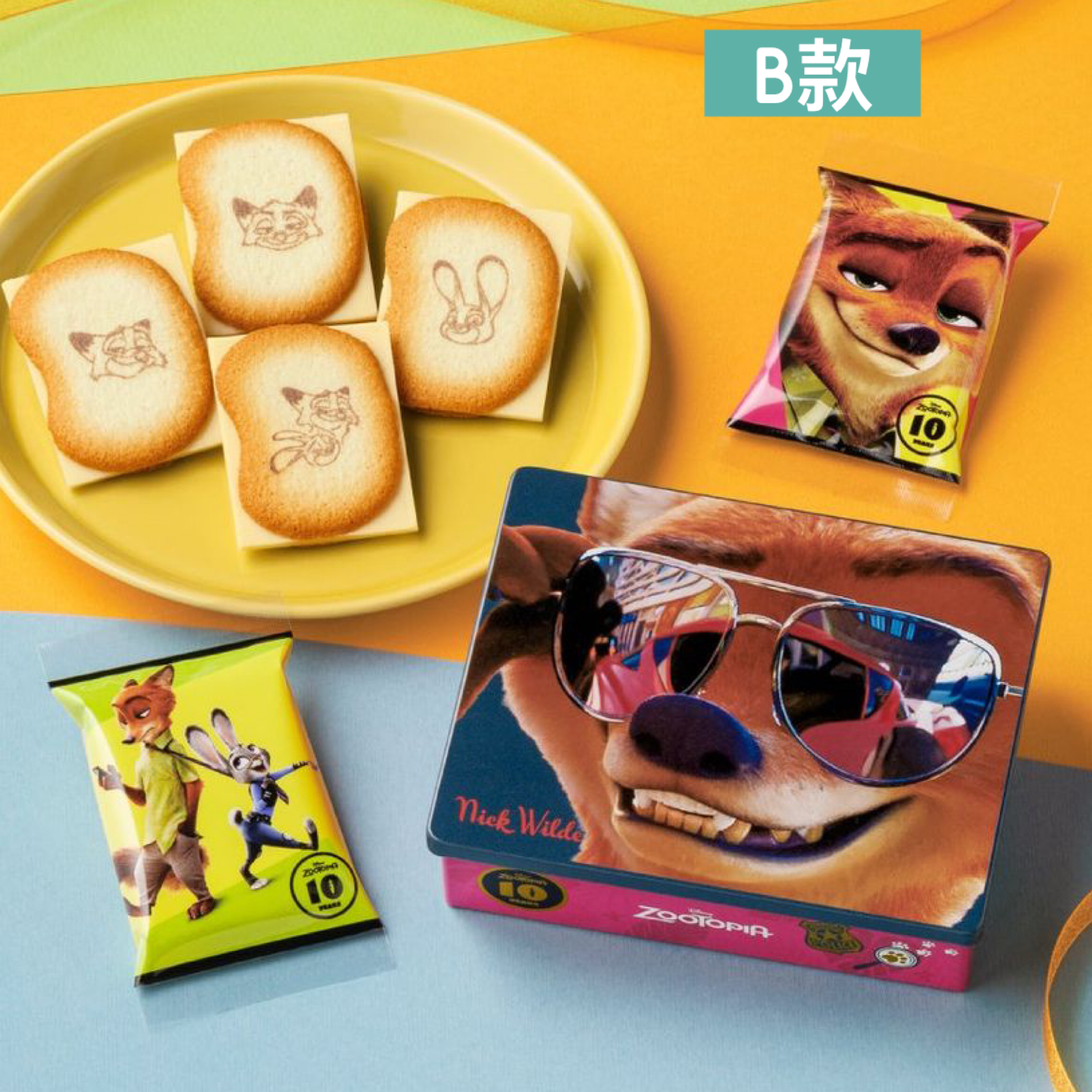 日本預訂📍日本TOKYO BANANA x Zootopia系列 - 餅乾禮盒套裝 6/11日本開售